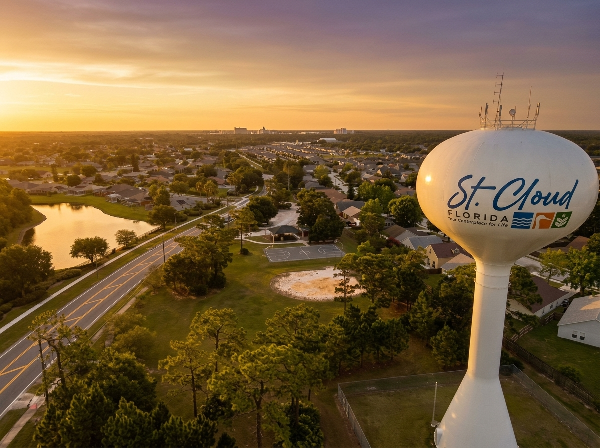 St. Cloud and Central Florida horizon
